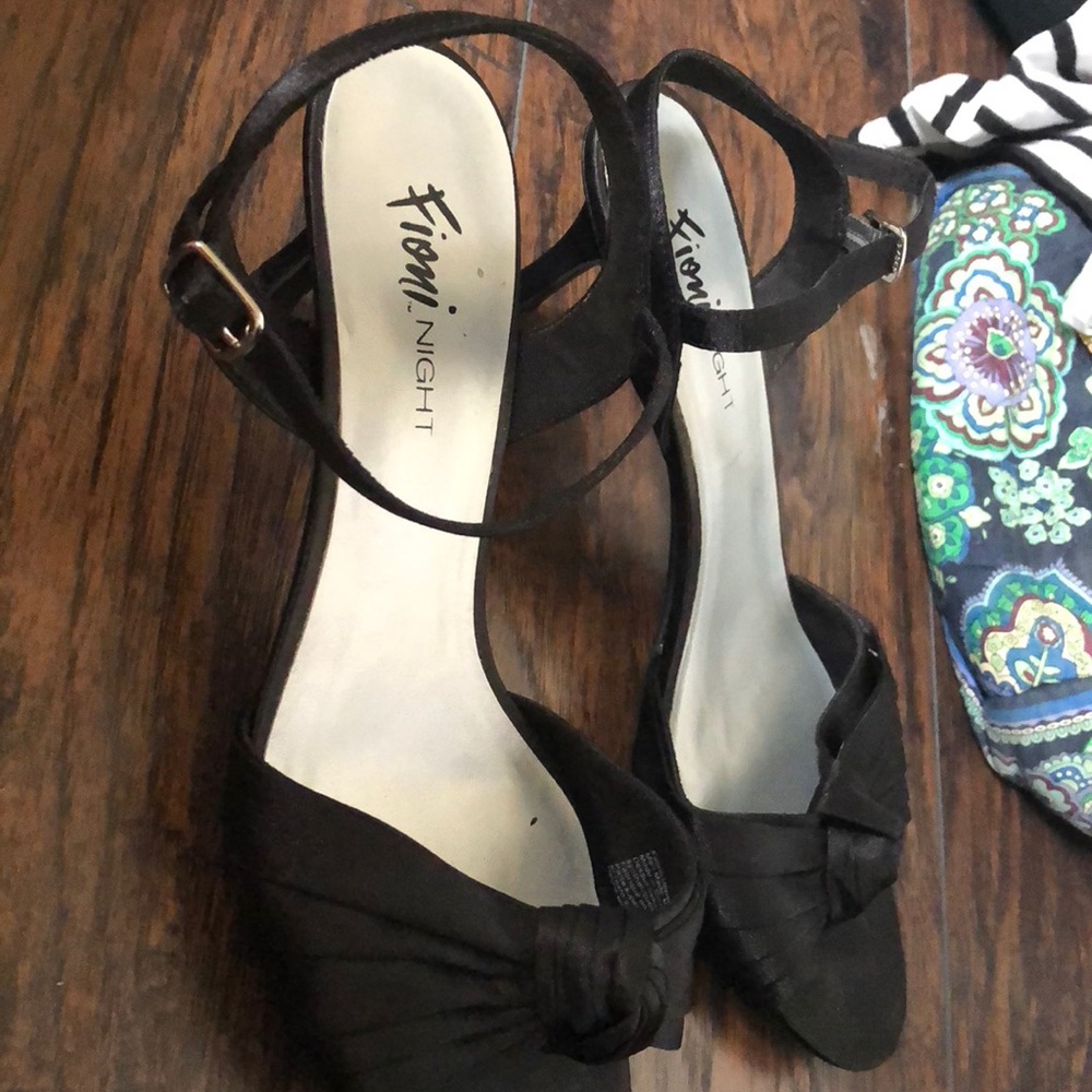 Black heels